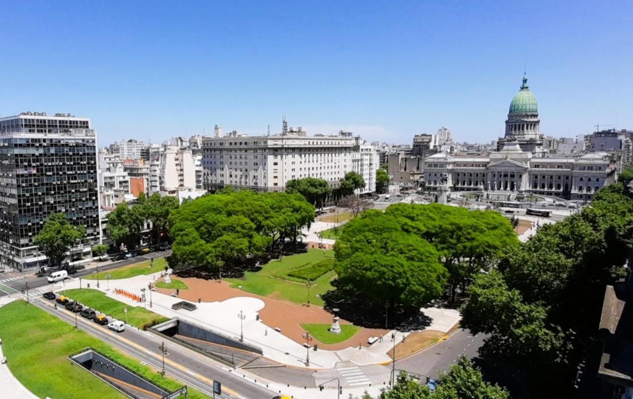 Apartamento Boureau Congreso P. 12° Vista Panorámica 45 m2 Ciudad Autónoma de Ciudad Autónoma de Buenos Aires Exterior foto